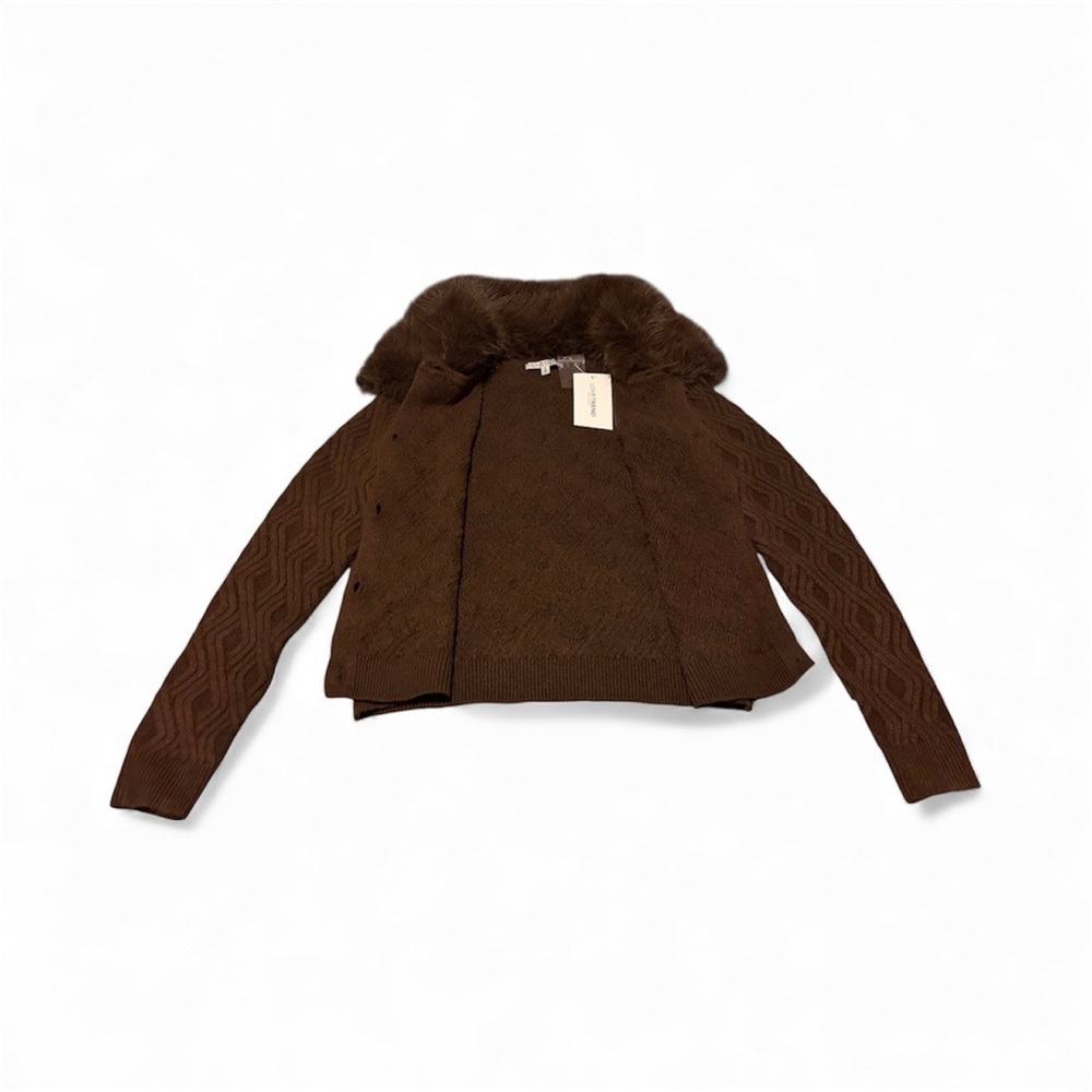 Chic Brown Teddy Jacket for Women
